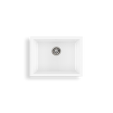 Sicily White Mega Bowl Fireclay Universal Sink