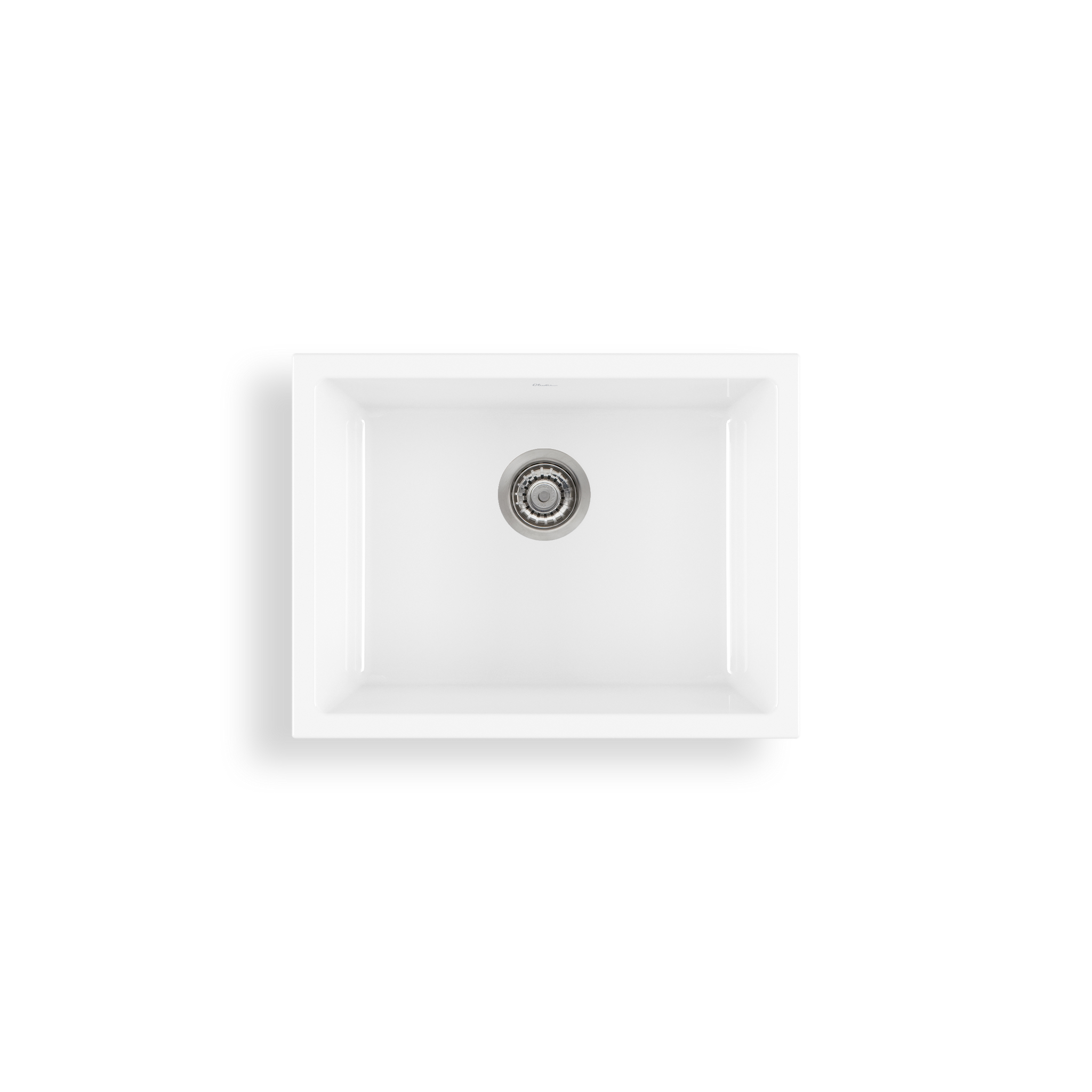 Sicily White Mega Bowl Fireclay Universal Sink