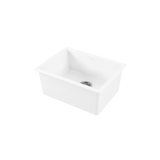Sicily White Mega Bowl Fireclay Universal Sink