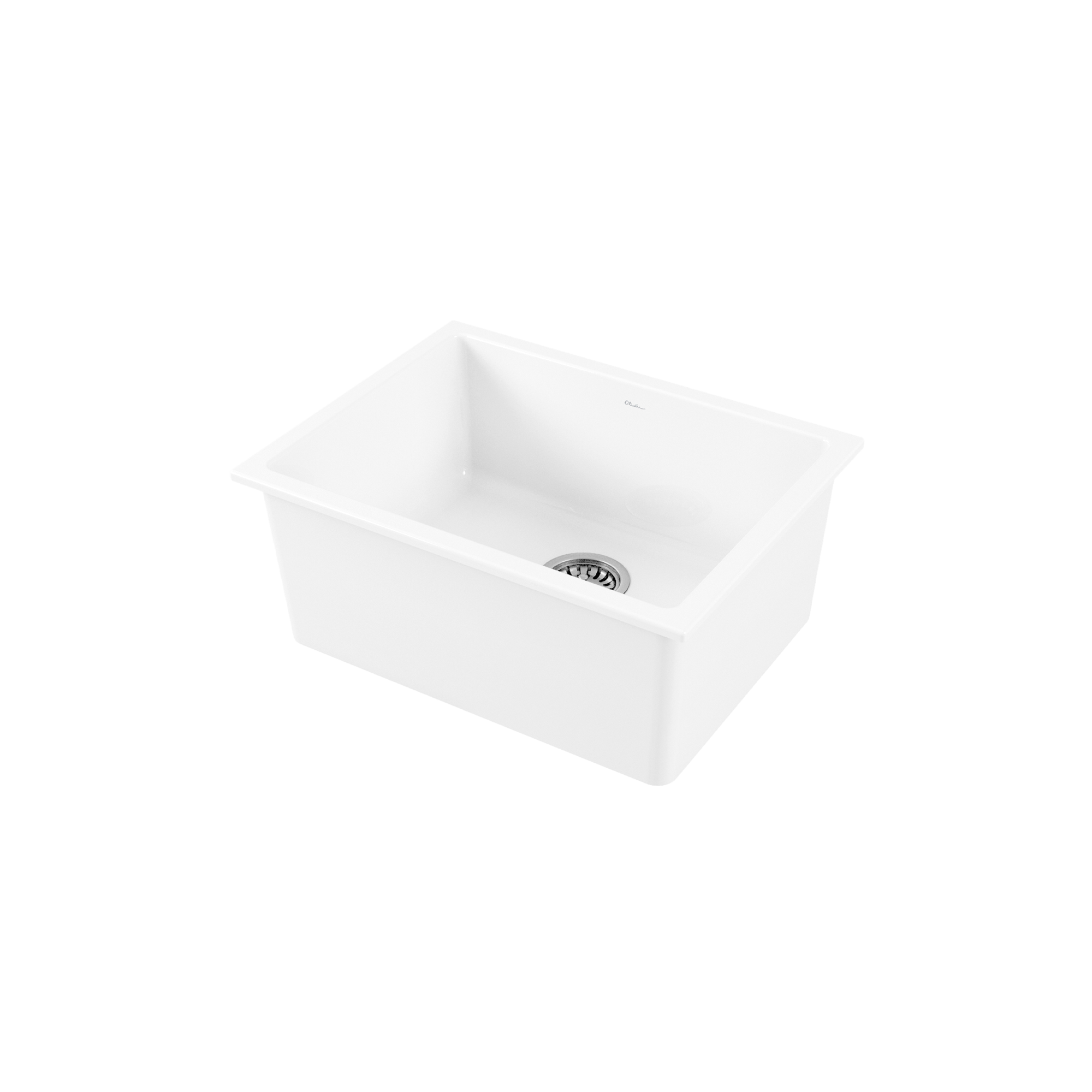 Sicily White Mega Bowl Fireclay Universal Sink