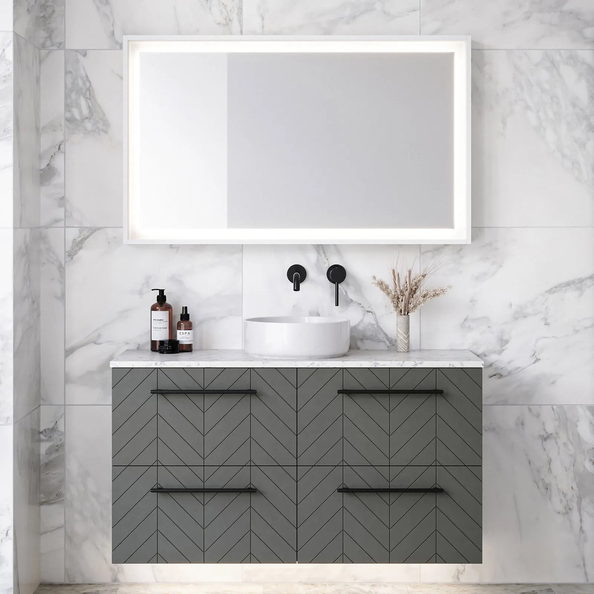 Timberline Sutherland House Vanity 600mm