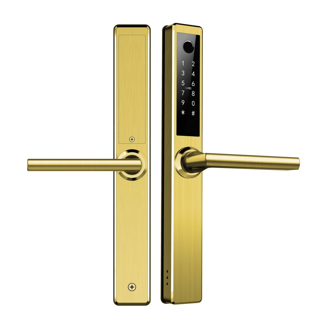 SL-S41B Smart 5-IN-1 Slim Mortise Lock - Gold