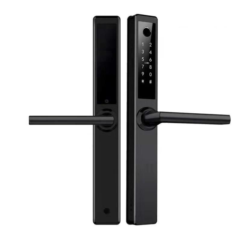 SL-S41B Smart 5-IN-1 Slim Mortise Lock - Matt Black