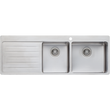 Sonetto 1 & 3/4 Bowl Topmount Sink With Drainer