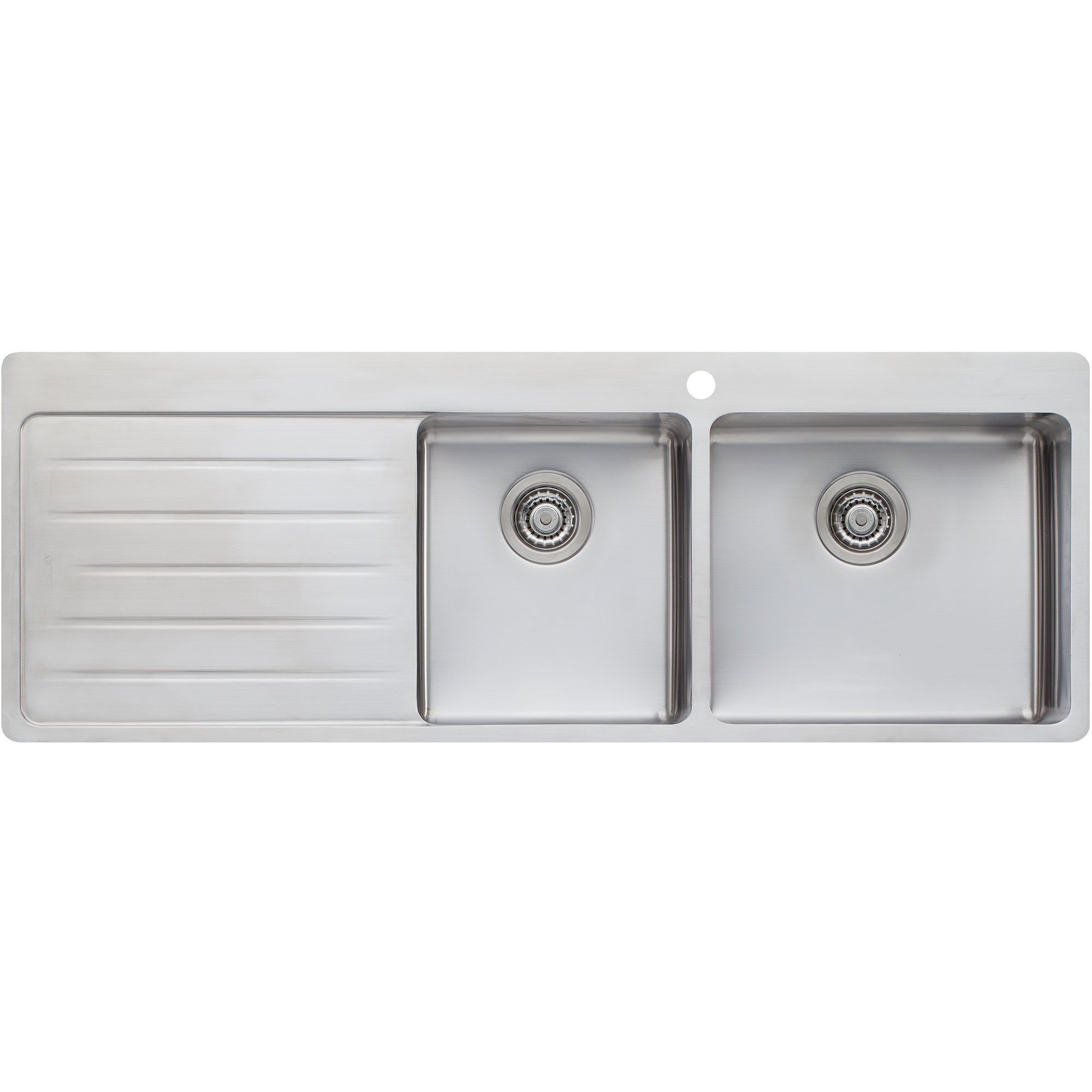 Sonetto 1 & 3/4 Bowl Topmount Sink With Drainer