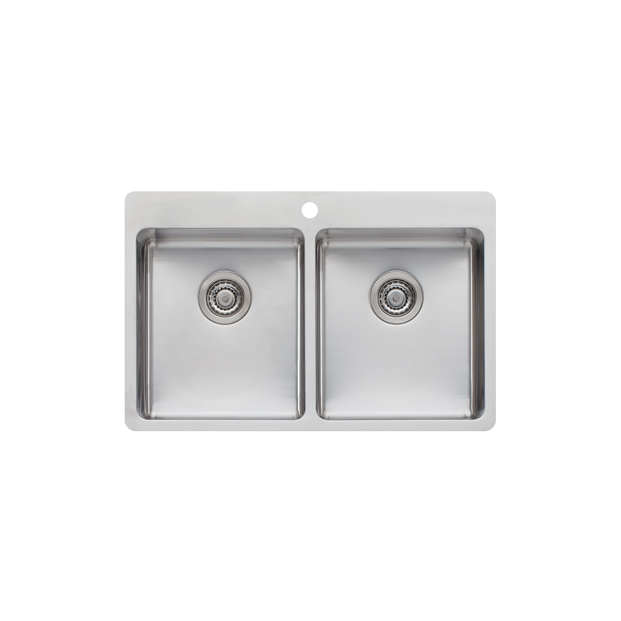 Sonetto Double Bowl Topmount Sink