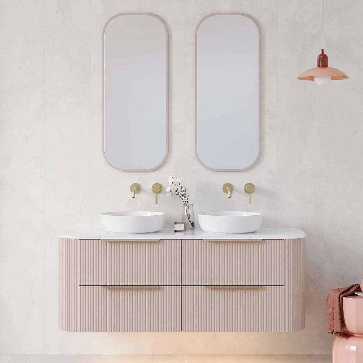 Timberline Socoa Vanity 1500mm Double Bowl