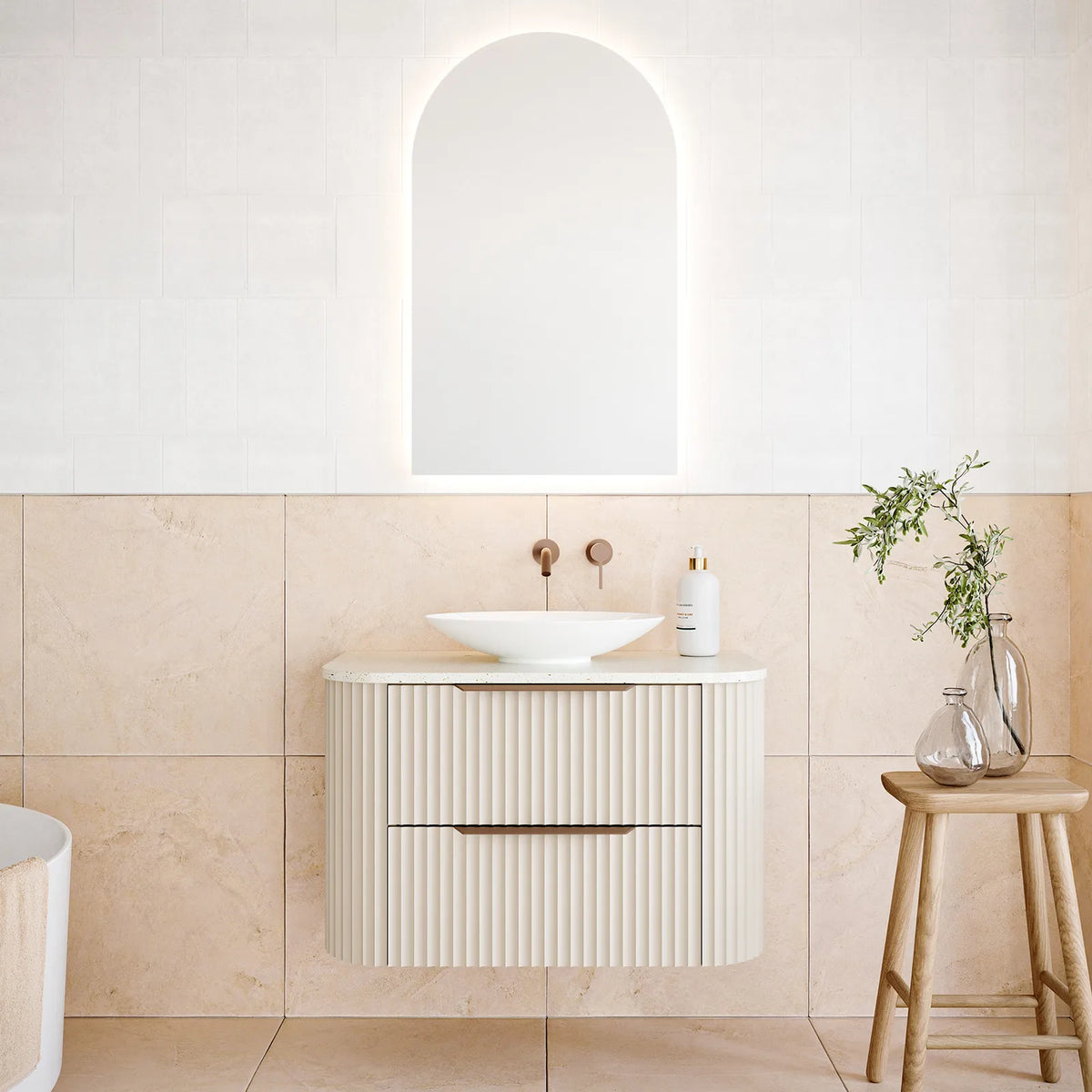 Timberline Socoa Vanity 1800mm Centre Bowl