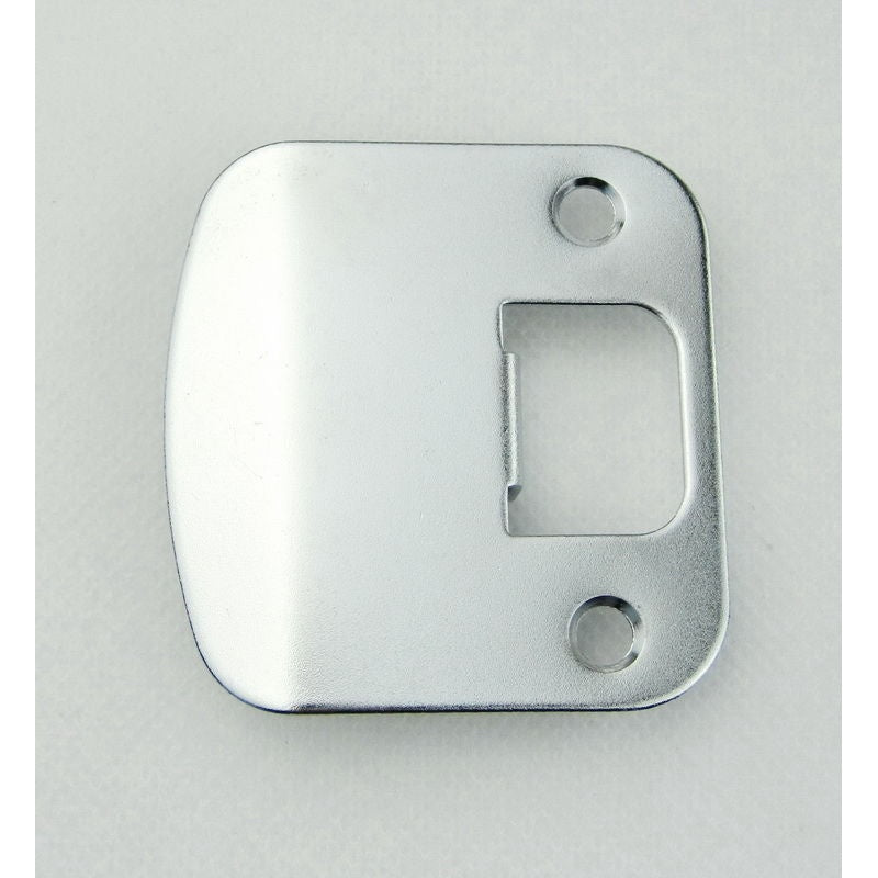 Extended Striker Plate 55x52mm -Bright Chrome