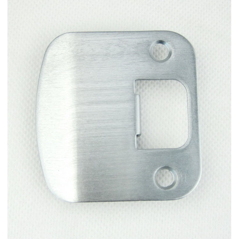 Extended Striker Plate 55x52mm -Satin Chrome