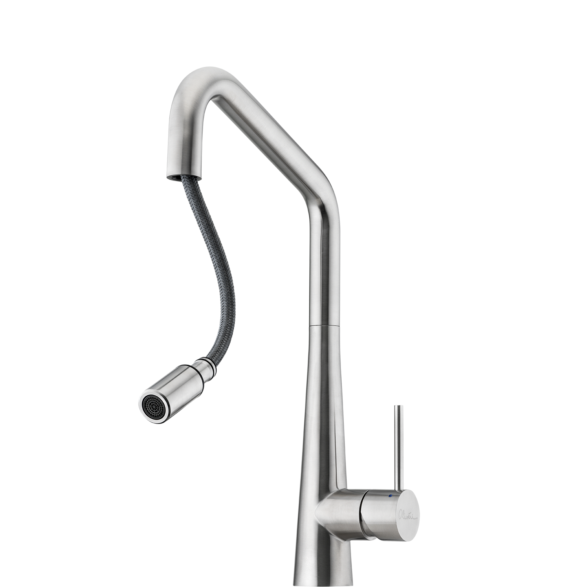 Essente 316 Stainless Steel Square Goose Neck Pull Out Mixer