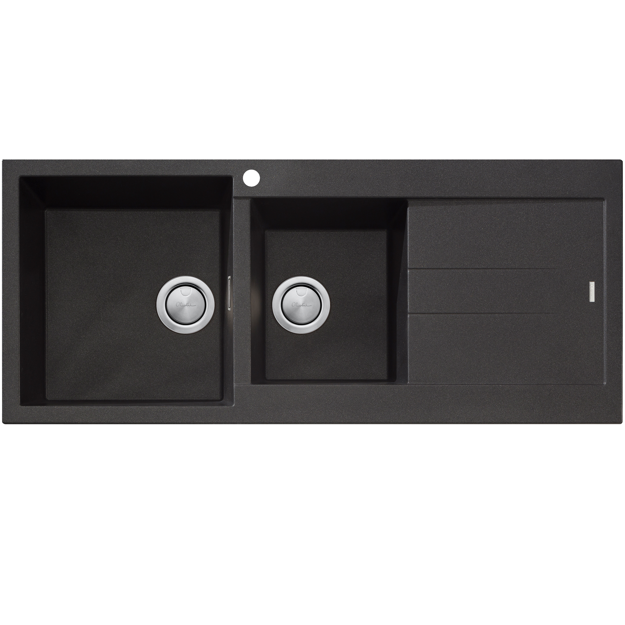 Santorini 1 & 3/4 Bowl Topmount Sink With Drainer