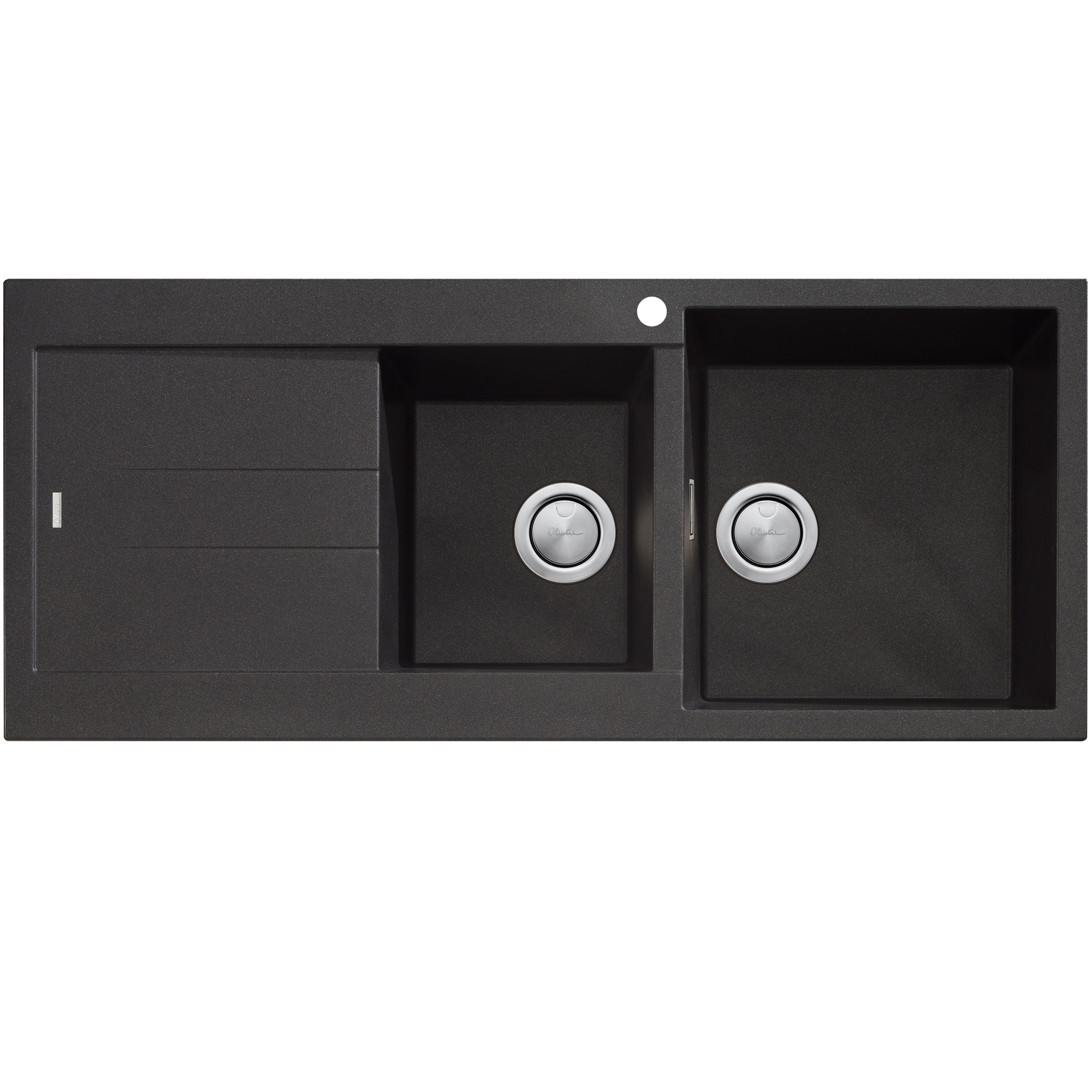 Santorini 1 & 3/4 Bowl Topmount Sink With Drainer