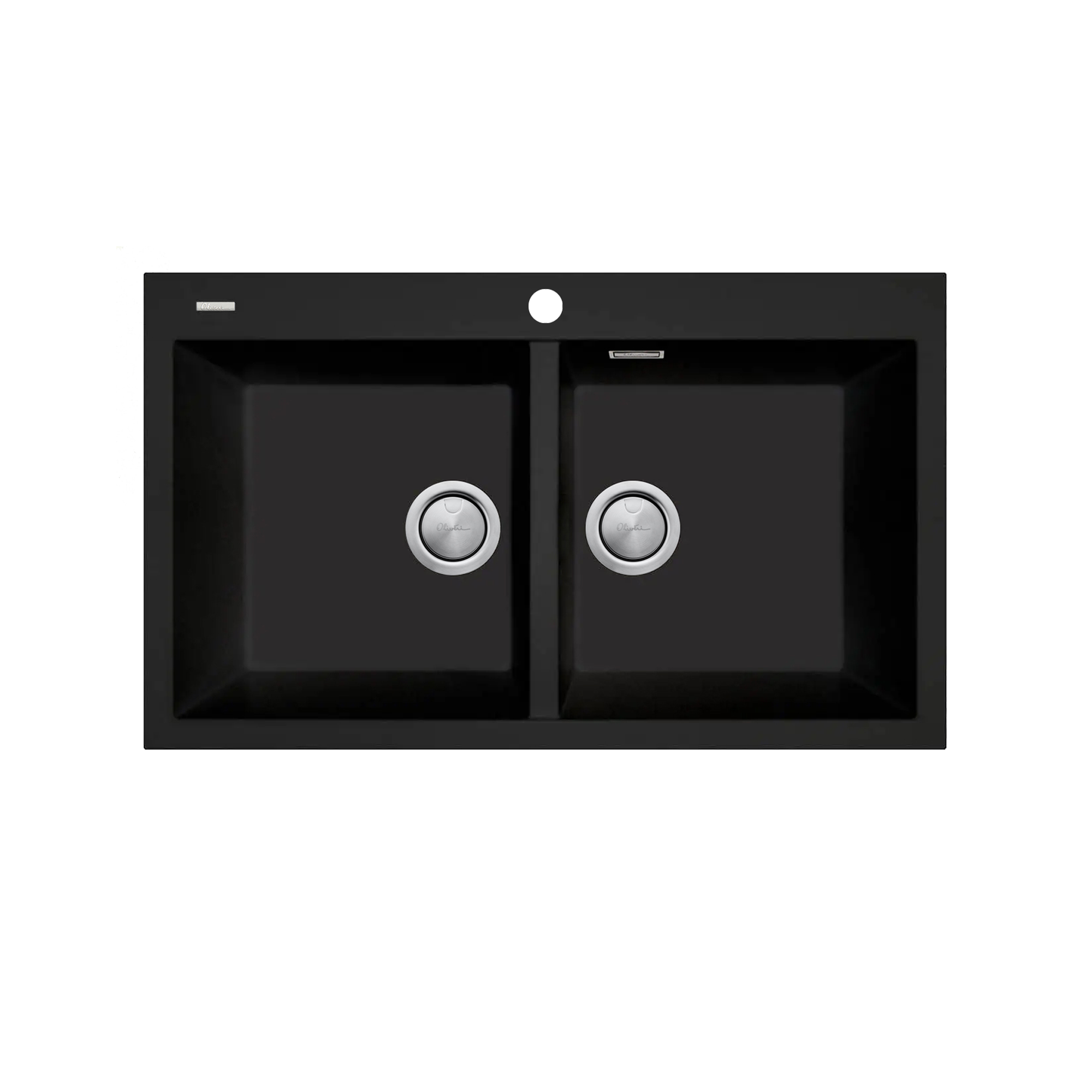 Santorini Double Bowl Topmount Sink