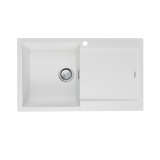 Santorini Single Bowl Topmount Sink With Drainer
