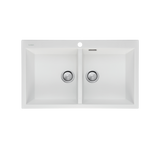 Santorini Double Bowl Topmount Sink