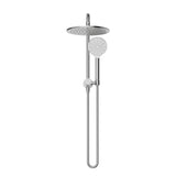 Star Compact Half Shower Column Set - Brushed Chrome