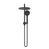 Star Compact Half Shower Column Set - Matte Black