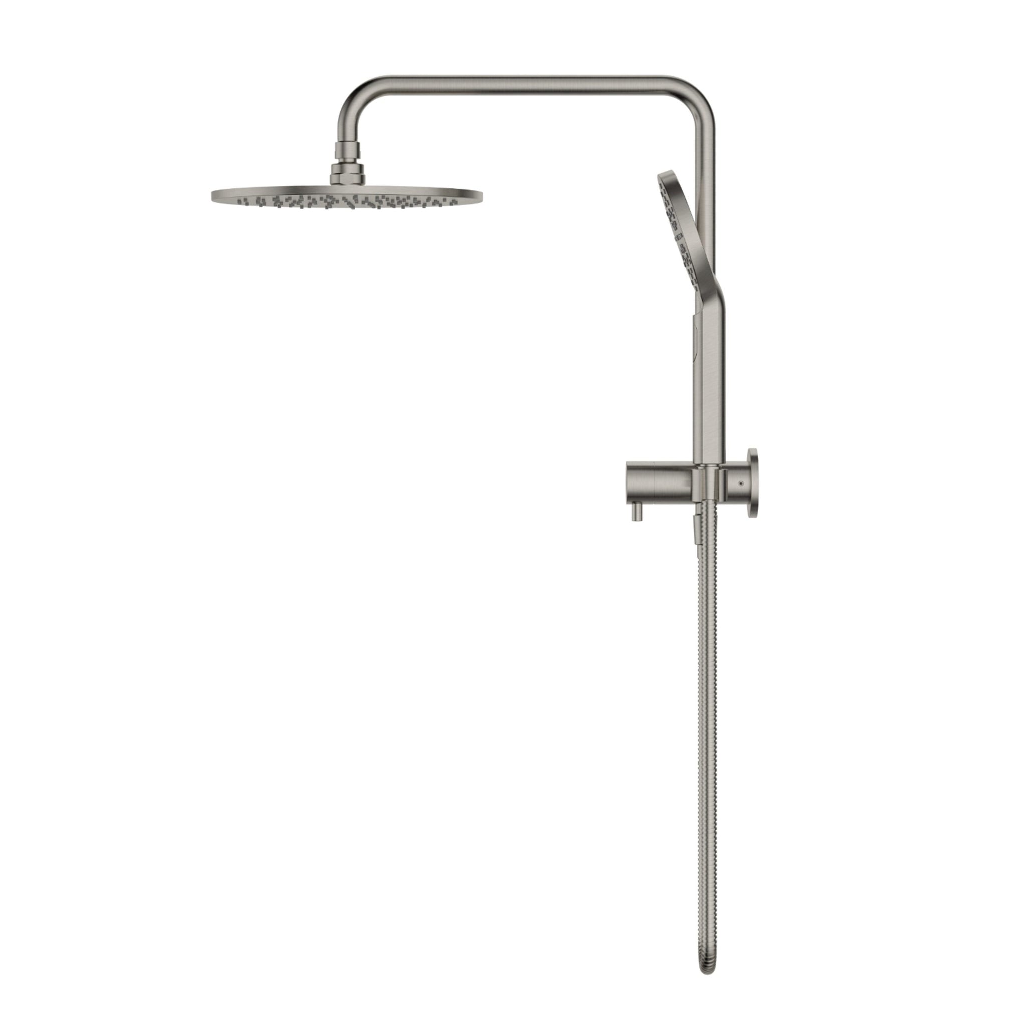 Star Compact Half Shower Column Set - Brushed Nickel