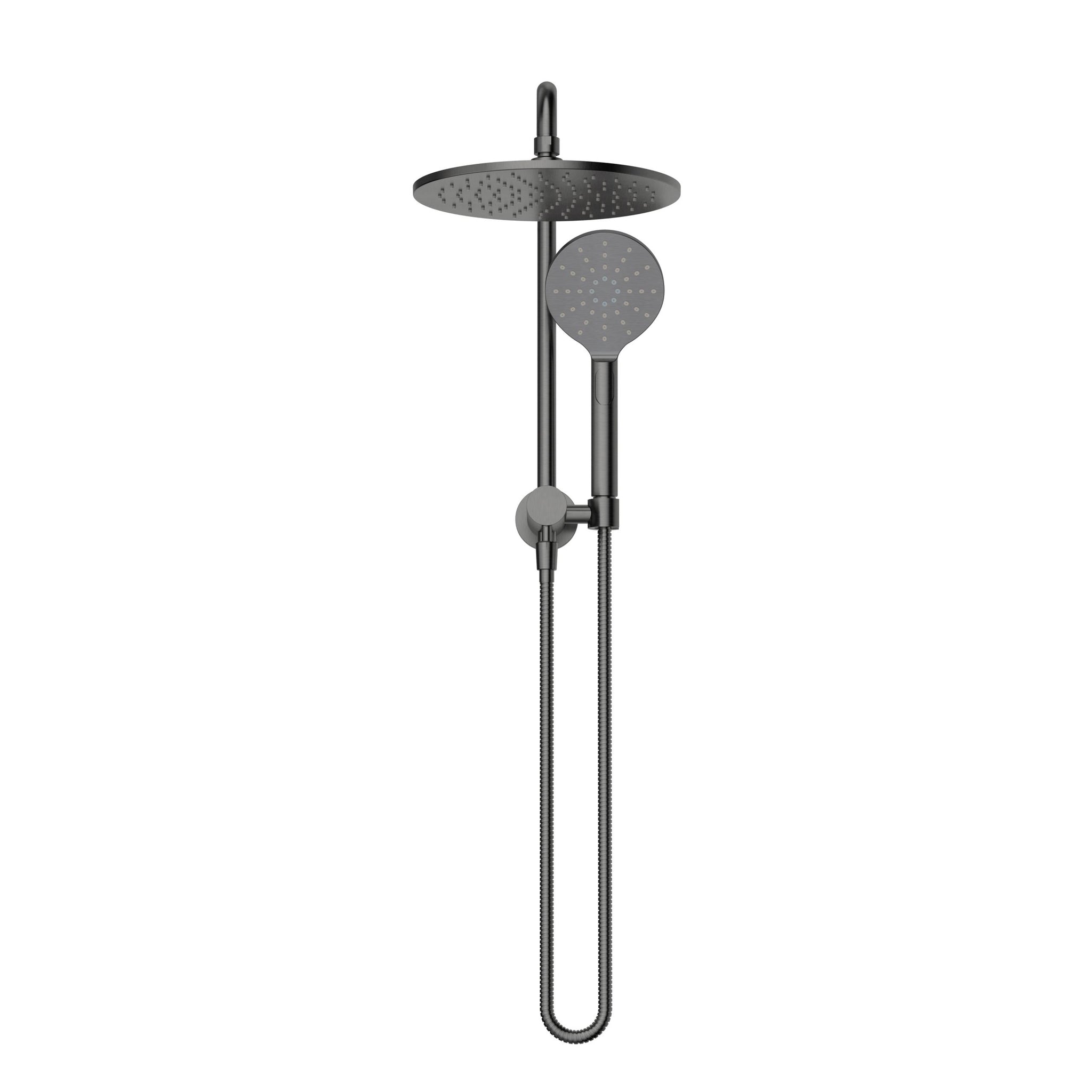 Star Compact Half Shower Column Set - Gun Metal