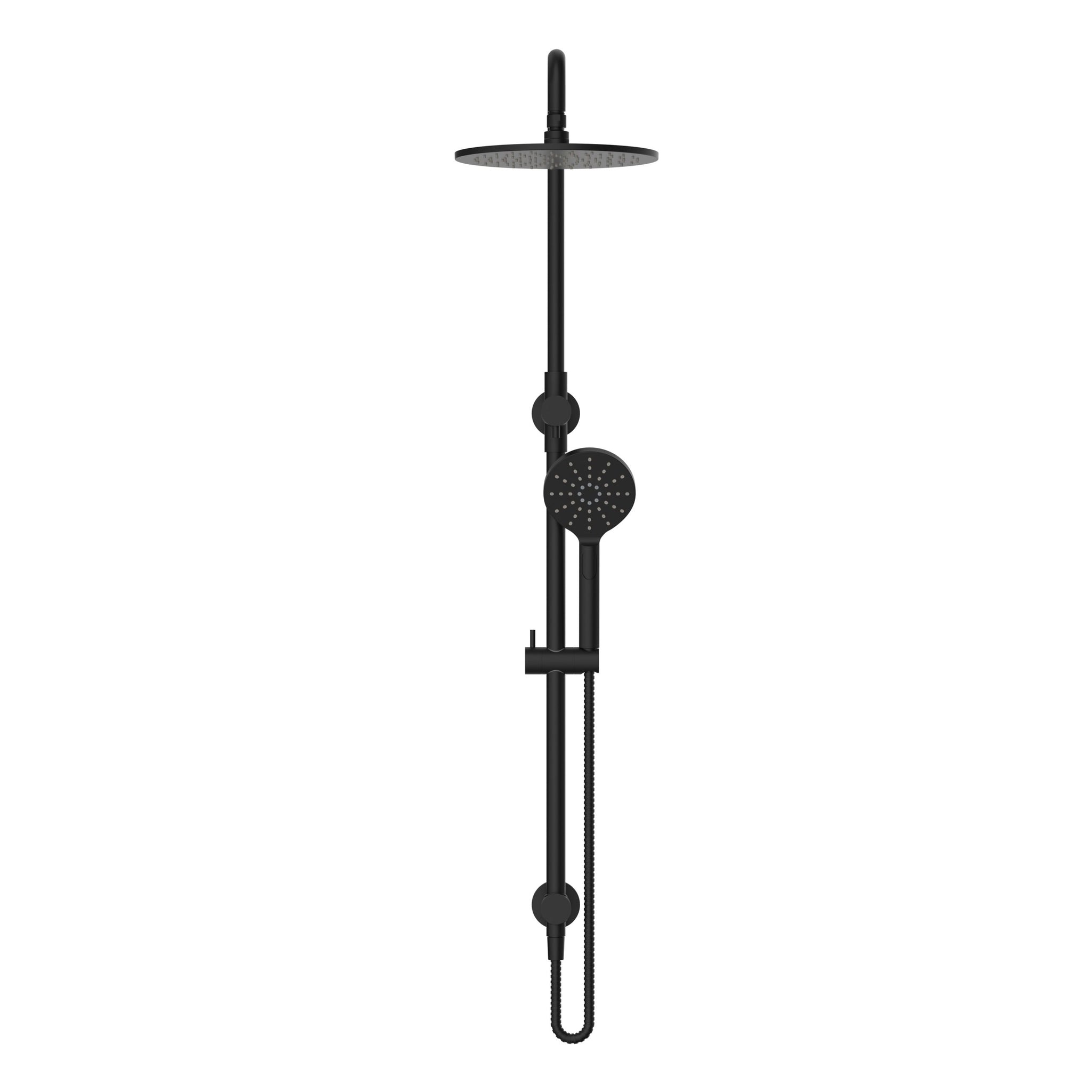 Star Luxury Shower Column Set - Matte Black