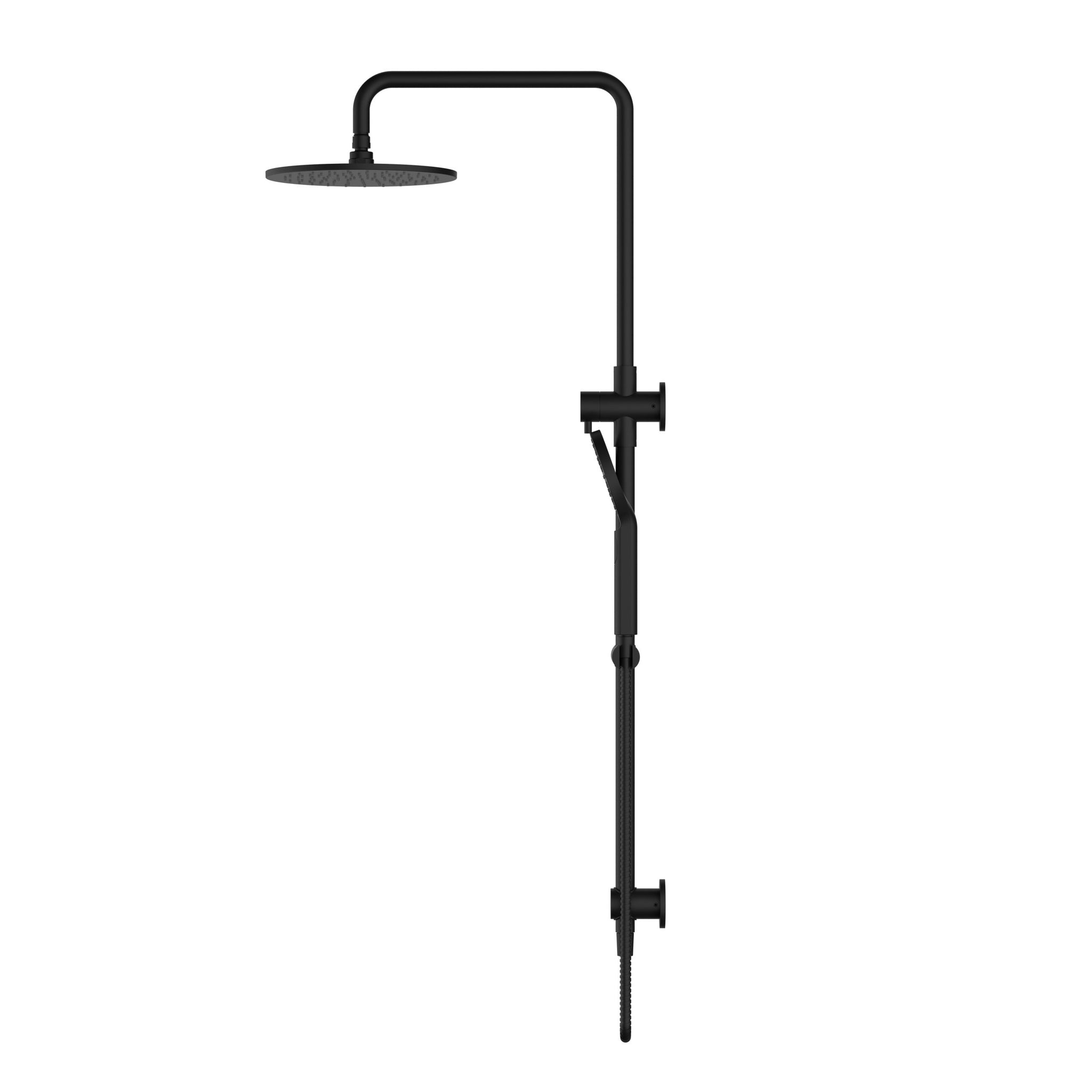 Star Luxury Shower Column Set - Matte Black