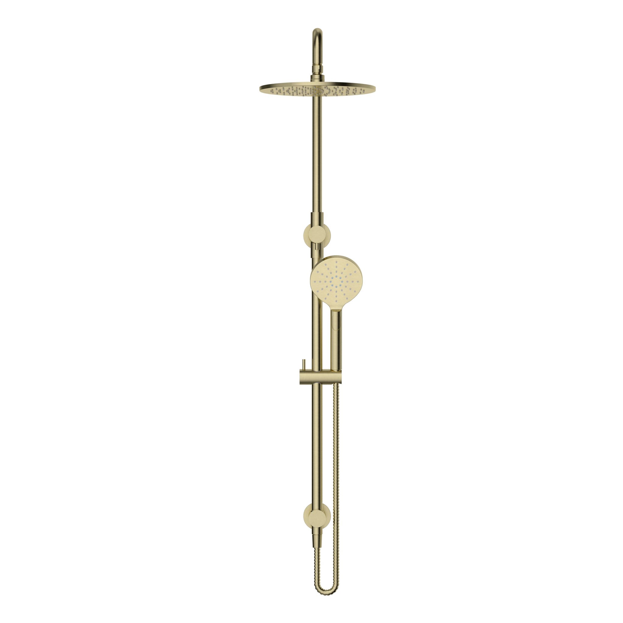 Star Luxury Shower Column Set - Brushed Bronze