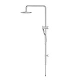Star Project Shower Column Set - Brushed Chrome