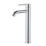 Star Mini High Rise Basin Mixer Curved Spout
