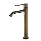 Star Mini High Rise Basin Mixer Curved Spout