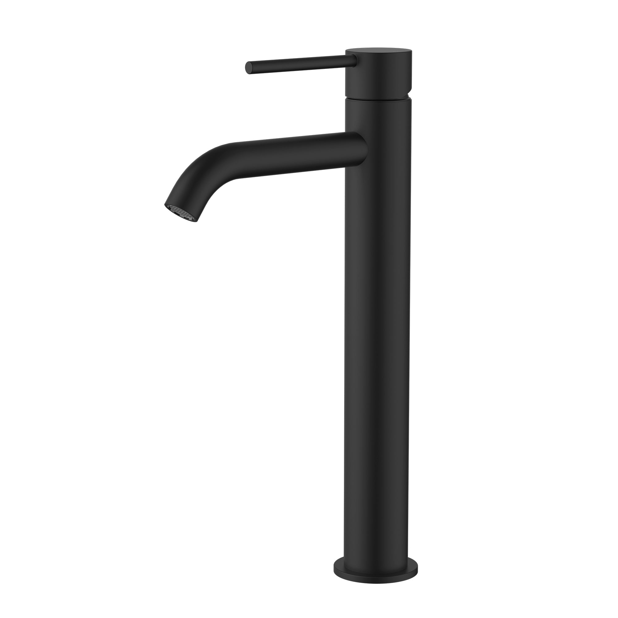 Star Mini High Rise Basin Mixer Curved Spout