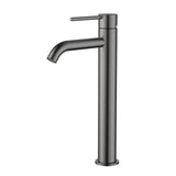 Star Mini High Rise Basin Mixer Curved Spout
