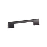 Momo Vieste D Handle 128mm - front view, cabinet hardware