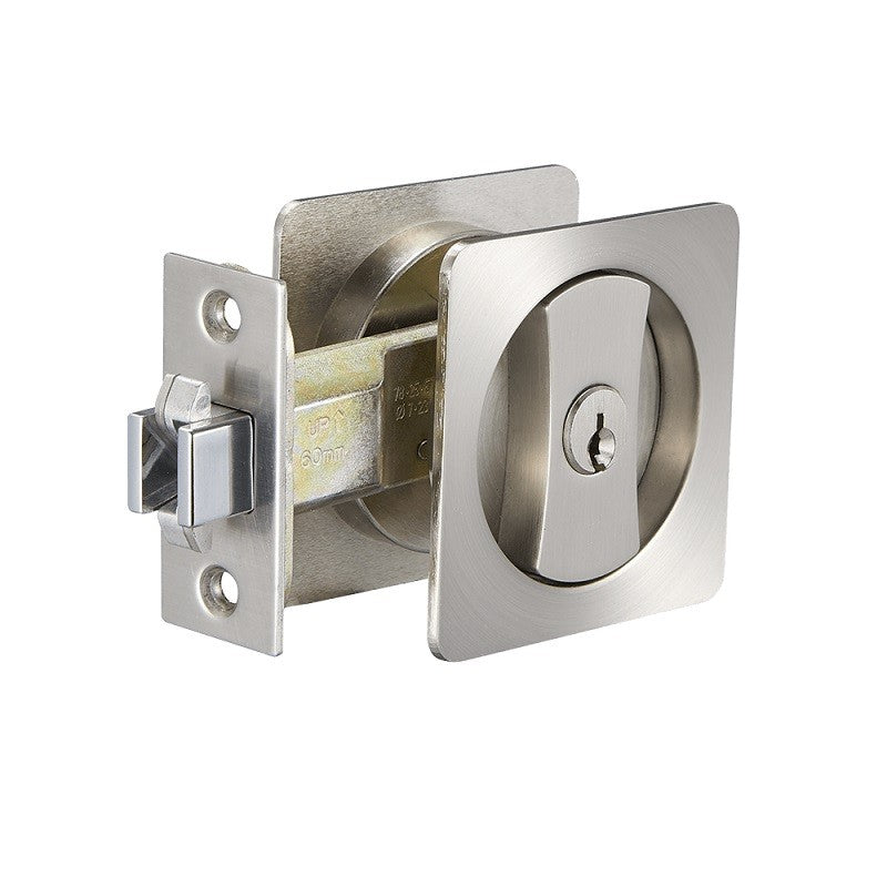 Square Cavity Suite Entrance – Brushed Nickel