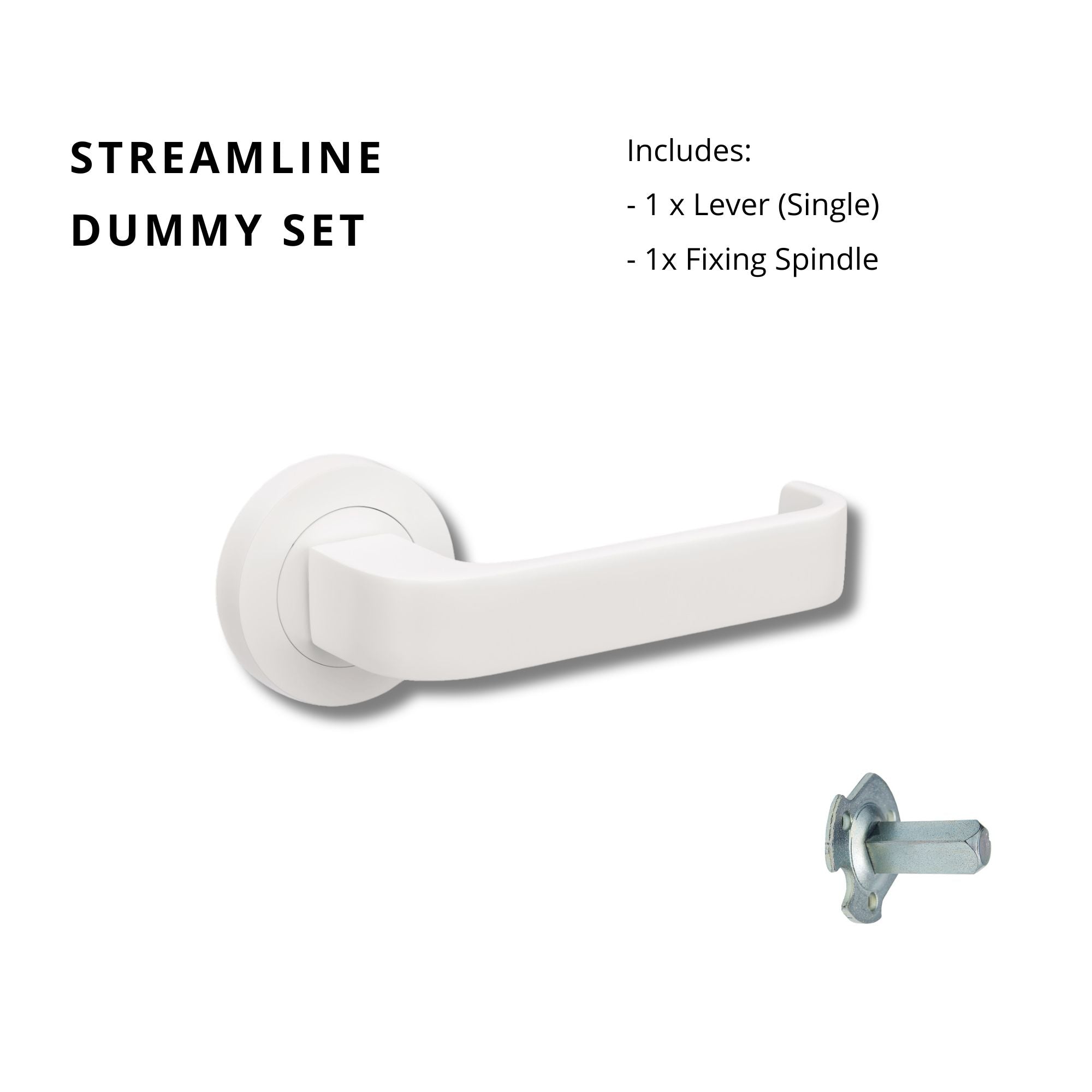 Streamline – White