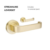 Streamline – Satin Brass