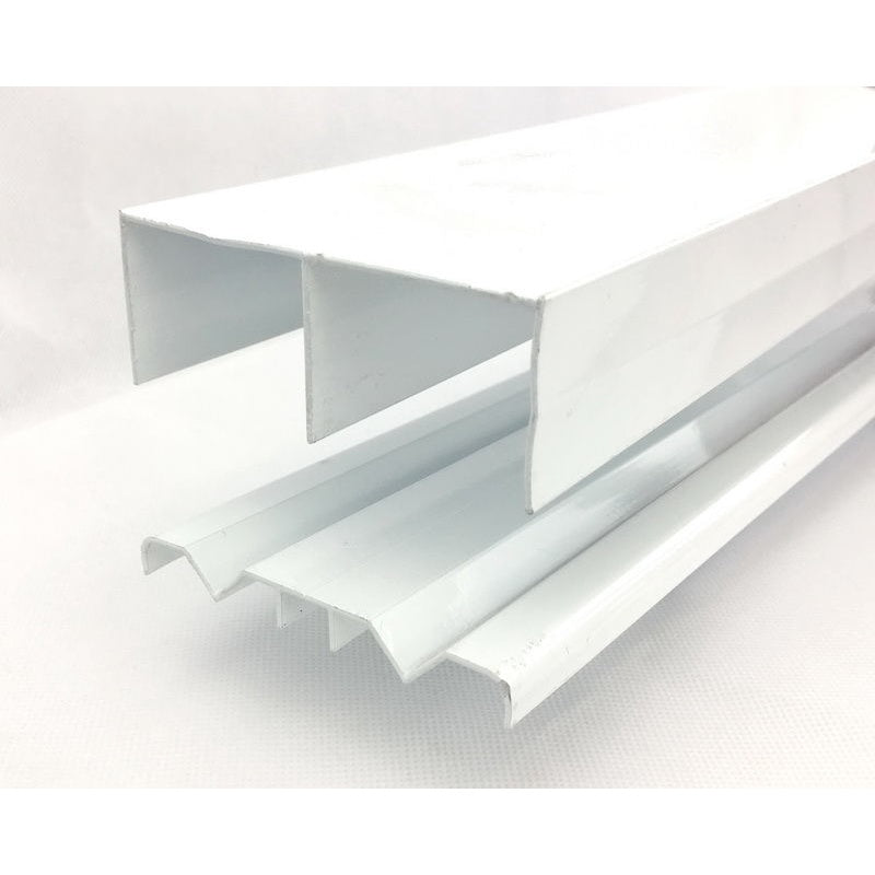 Top & Bottom Track -White,Silver & Beige