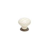 Momo Trianon Round Knob 35mm - finish and profile close-up