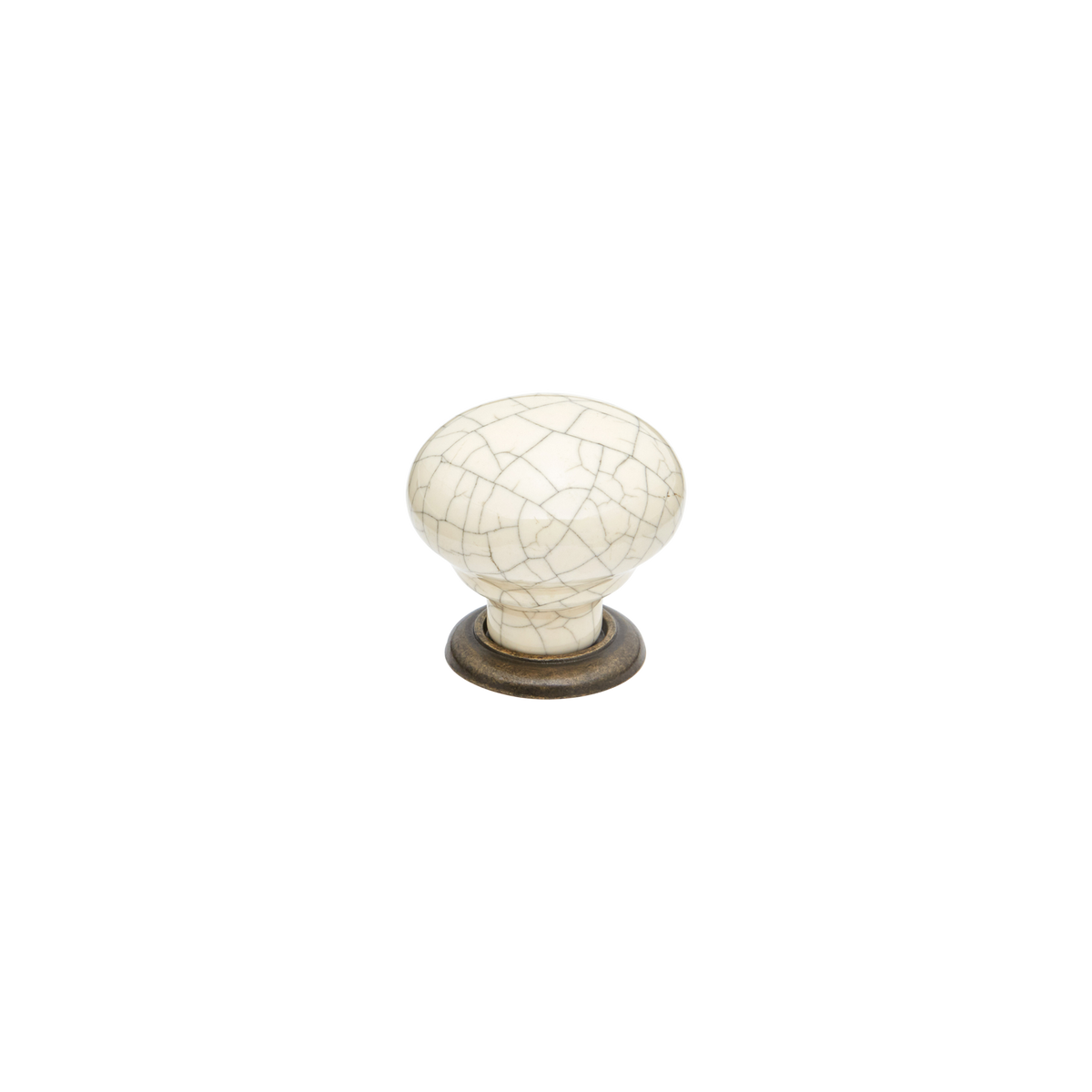 Momo Trianon Round Knob 35mm - finish and profile close-up