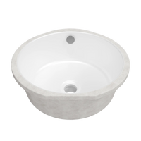 Tegan Undermount Basin 350mm Matte White – Matte White
