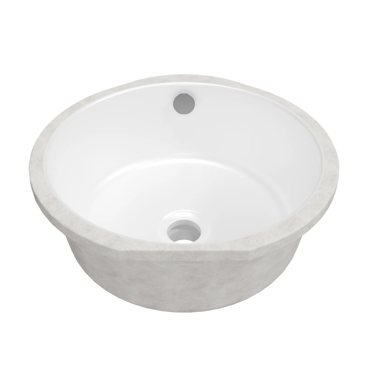 Timberline Tegan Undermount Basin 350mm Matte White