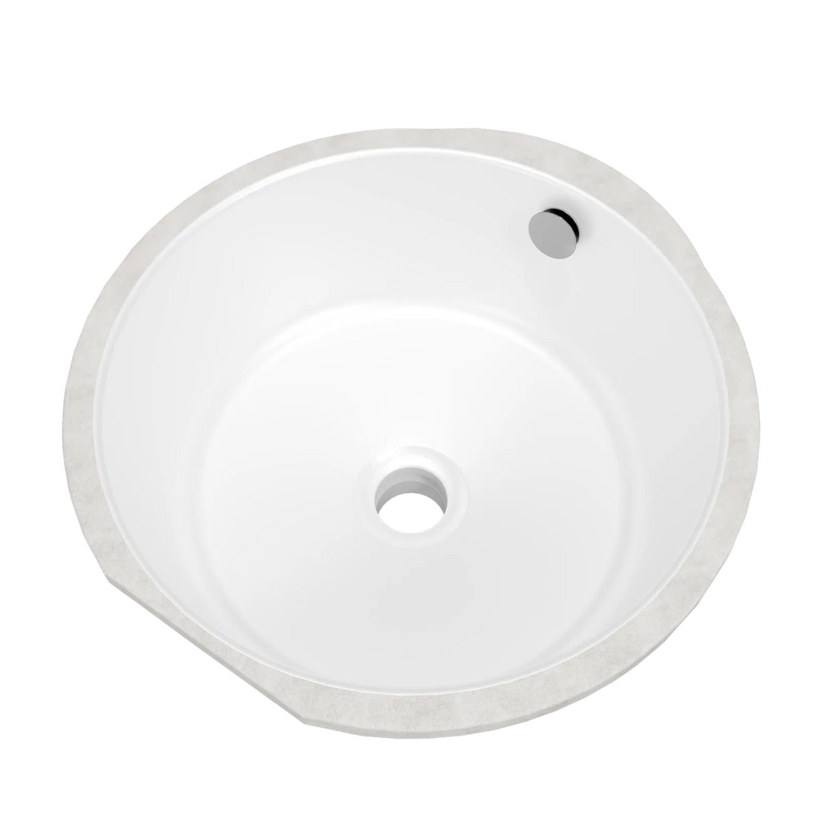 Timberline Tegan Undermount Basin 350mm Matte White - image 2