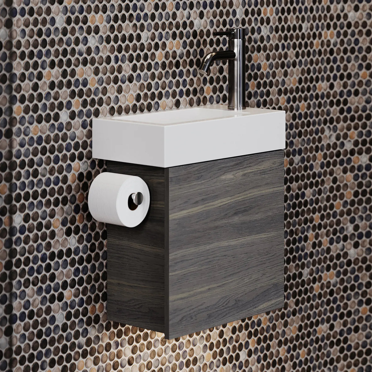 Timberline Theo Vanity 460mm Offset Bowl - image 3