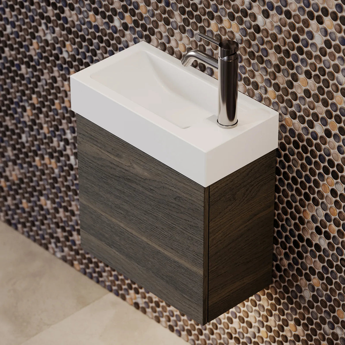 Timberline Theo Vanity 460mm Offset Bowl - image 5