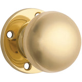 Retro Fit Mortice Knob - Round Rose