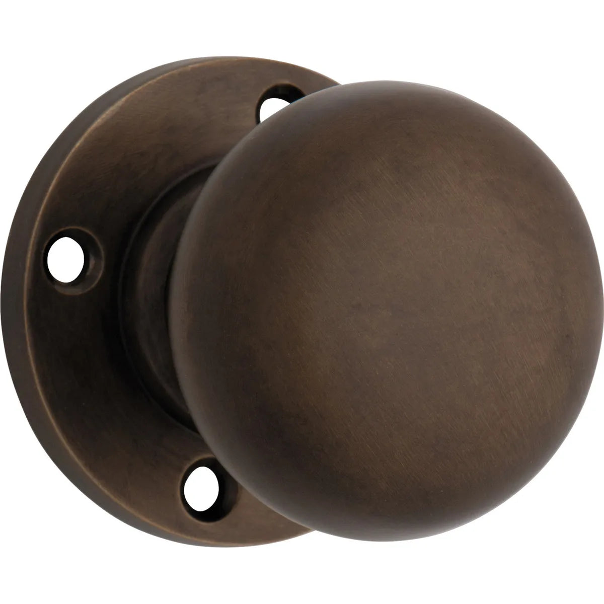 Retro Fit Mortice Knob - Round Rose