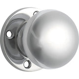 Retro Fit Mortice Knob - Round Rose