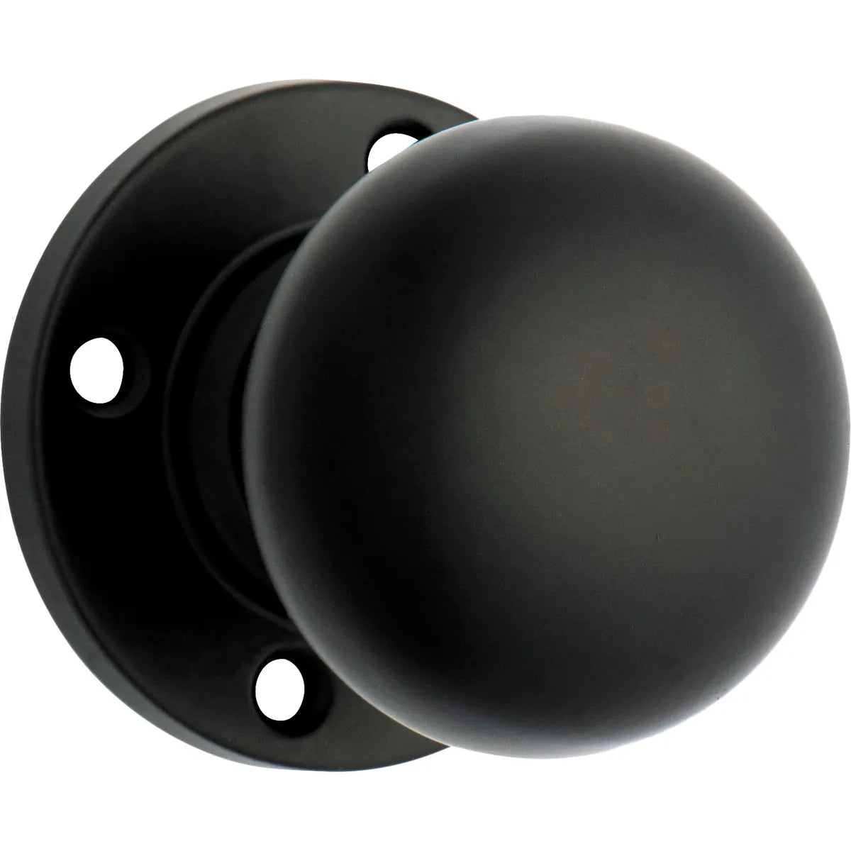 Retro Fit Mortice Knob - Round Rose