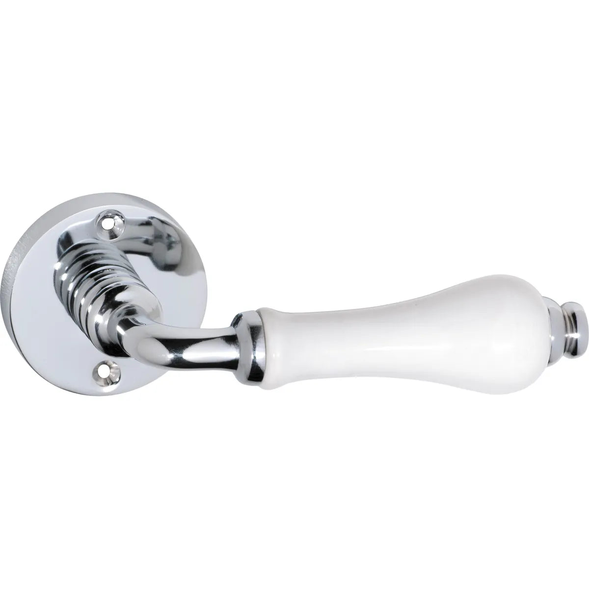 Exeter Door Lever - Round Rose