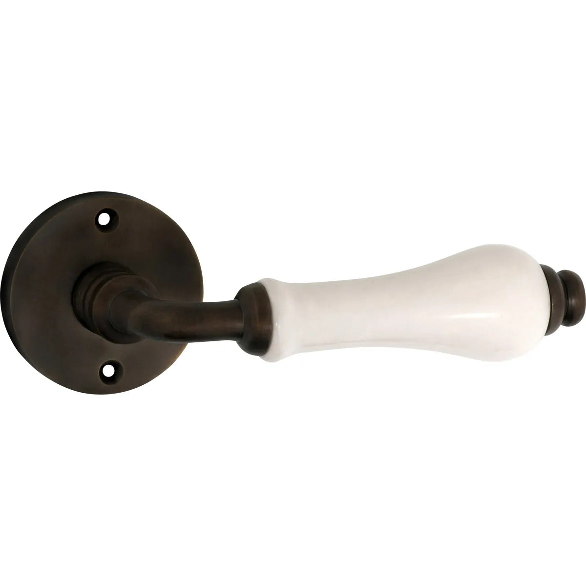 Exeter Door Lever - Round Rose
